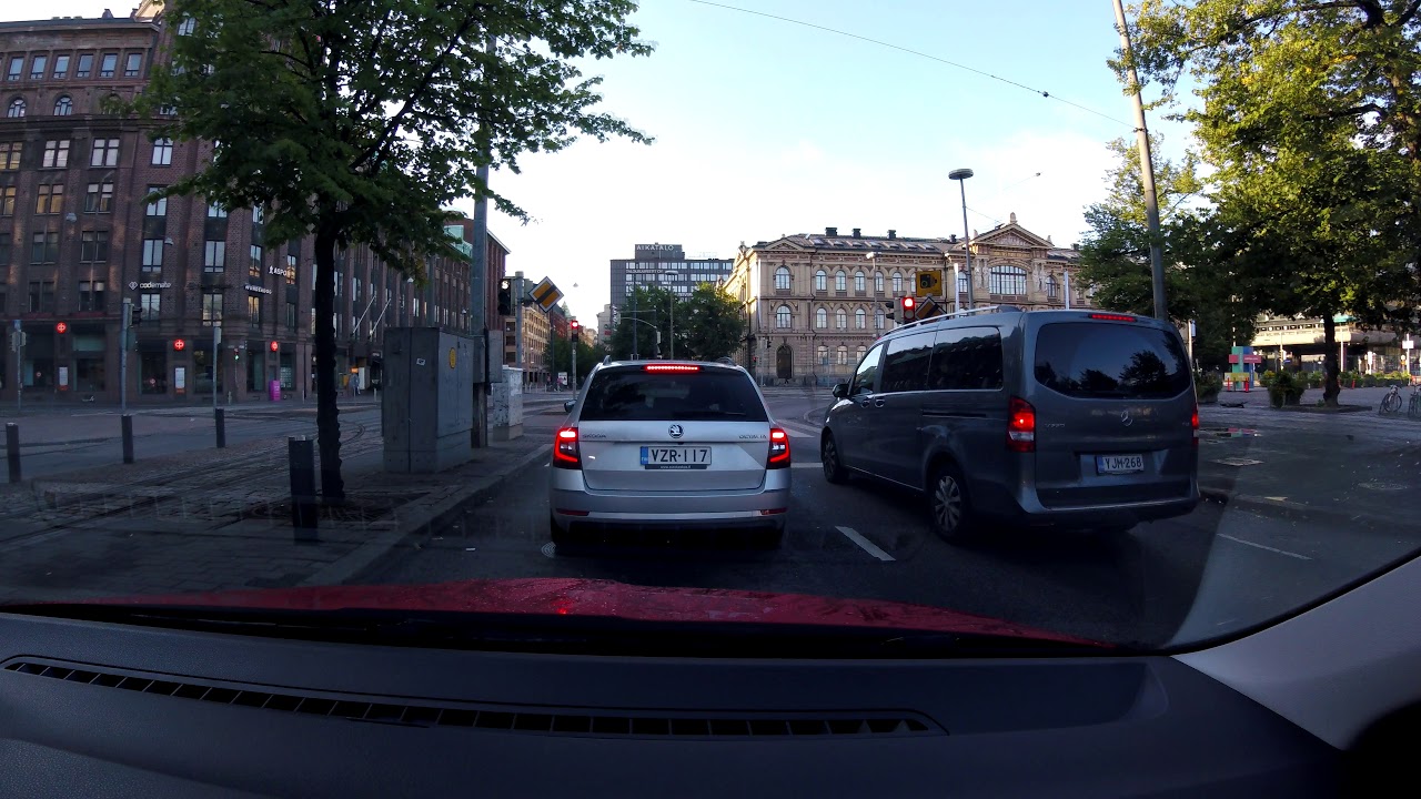 【4K】Helsinki and Espoo Drive August 2019