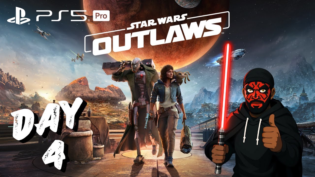 Star Wars outlaws (PS5 PRO Enhanced) Live Gameplay Day 4 