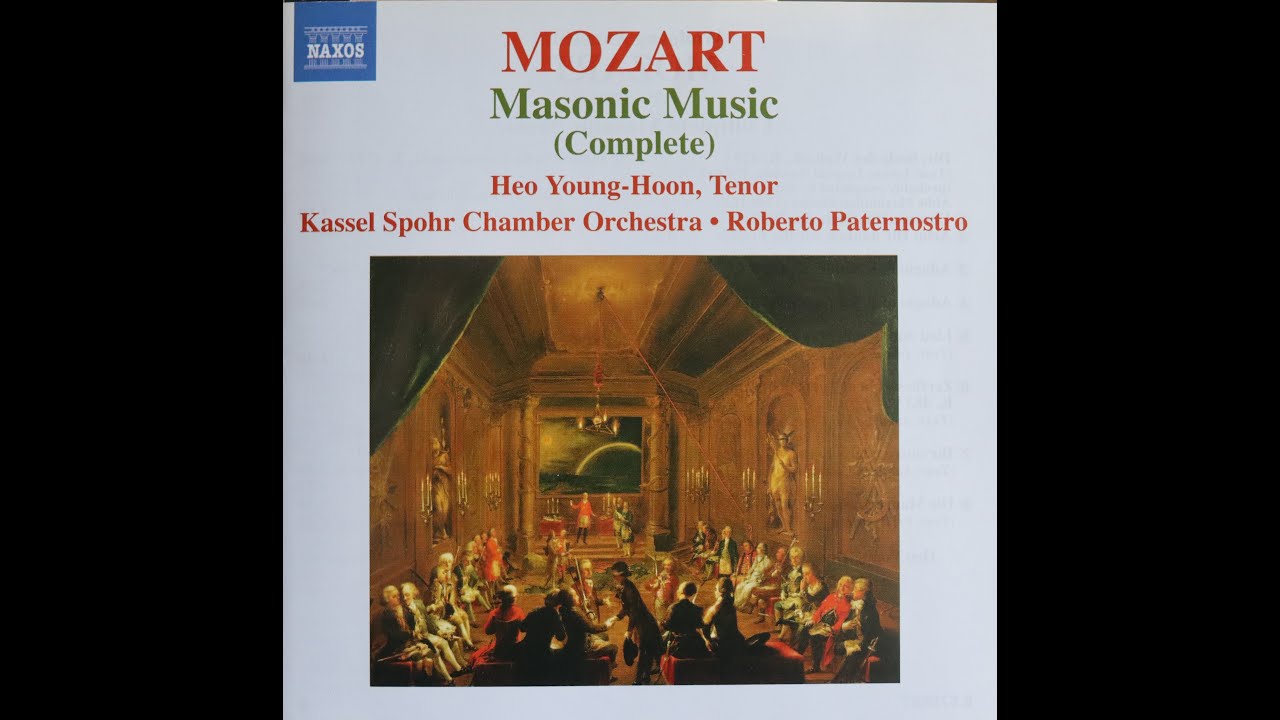 Mozart - Masonic Music - Roberto Paternostro (2009) [Complete CD]