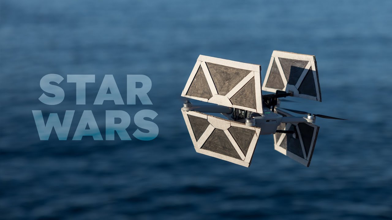 I built a Home Made Tie Fighter | Star Wars