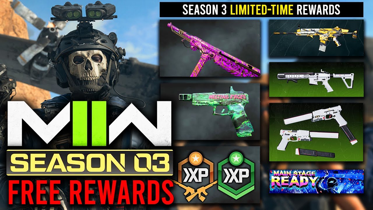 How To Unlock ALL MW2 SEASON 3 FREE Rewards: Exclusive Operators, Camos & More! (LIMITED-TIME)