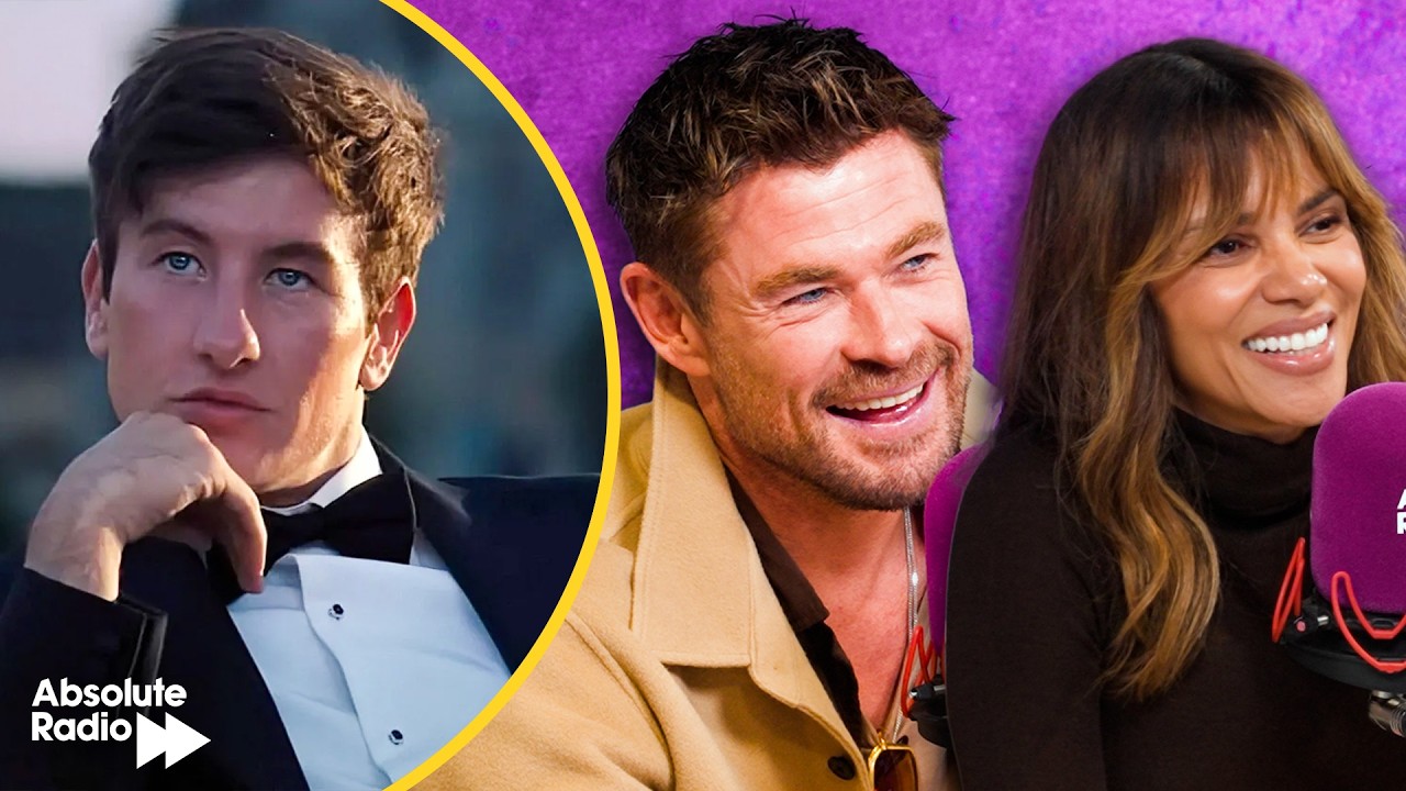 “He’s a Little Scary!” 😳 Chris Hemsworth and Halle Berry on Working With Barry Keoghan in Crime 101!