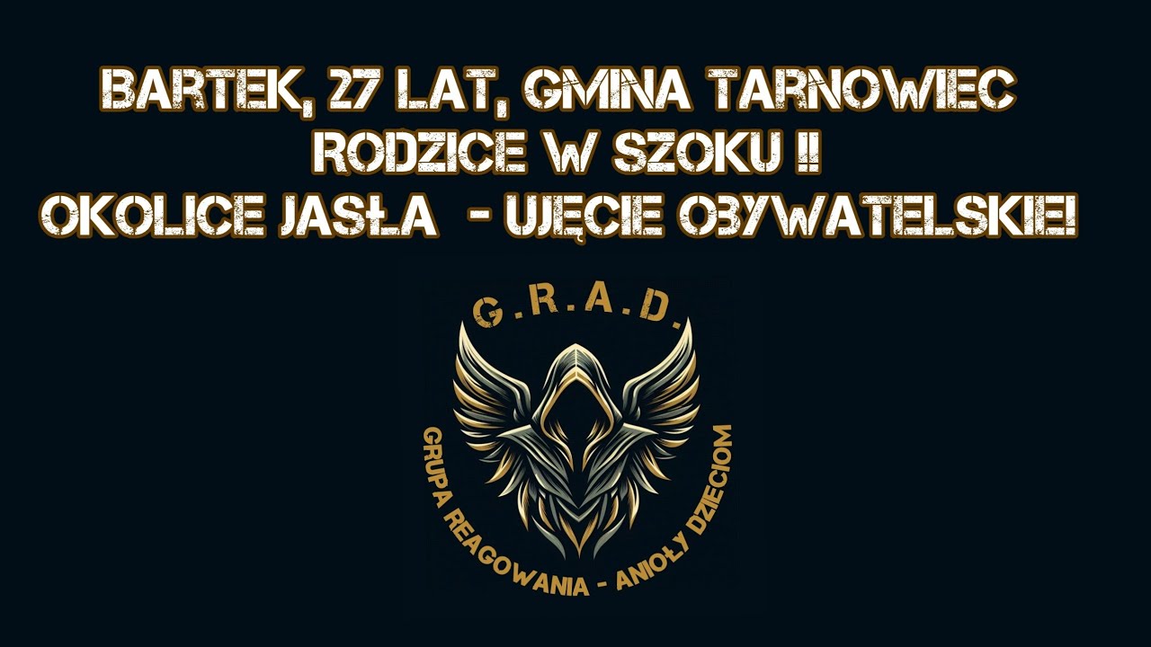 12.09.2025r. BARTEK, 27lat, okolice Jasła, Rodzice w szoku! Ujęcie GRAD 