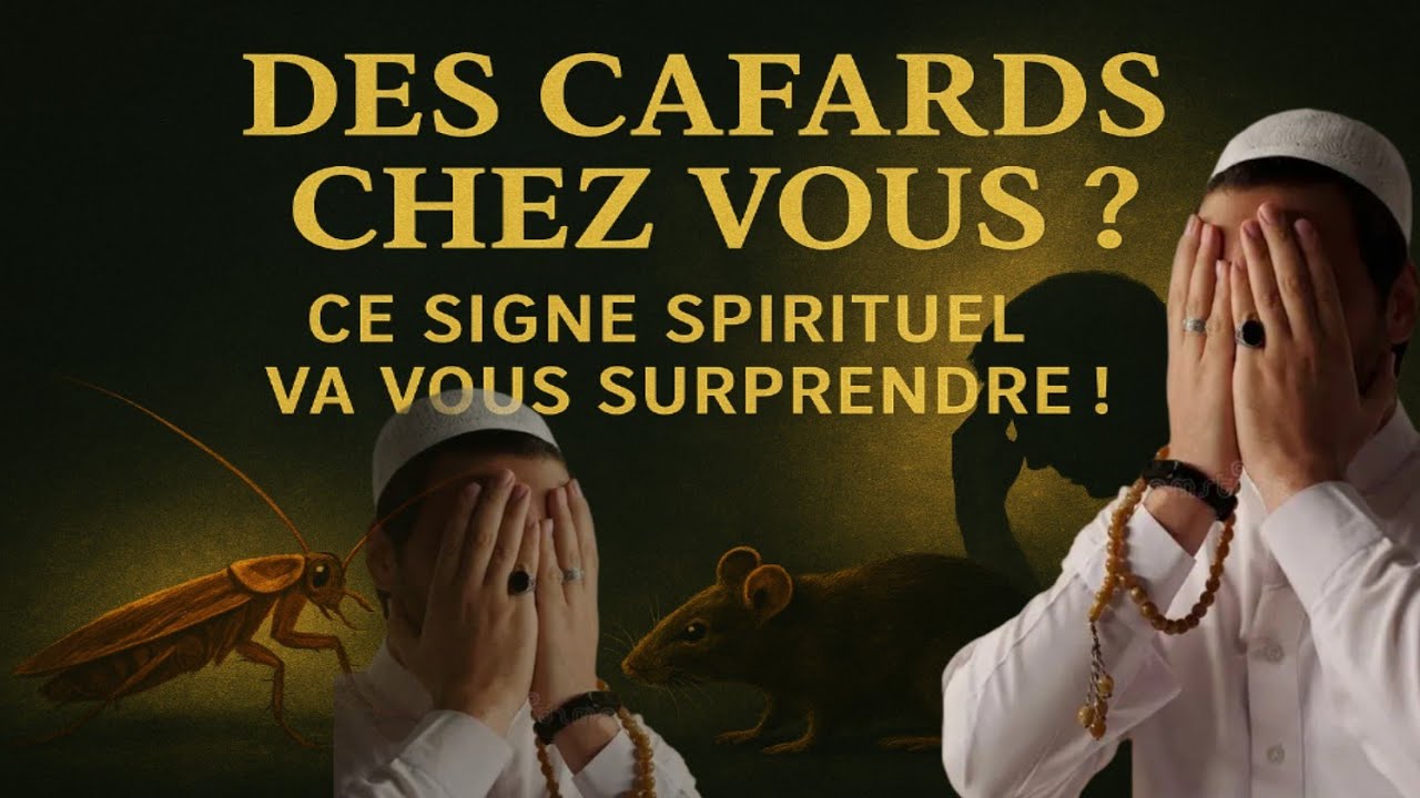 Des cafards chez toi ce message spirituel va te surprendre .selon l' ISLAM 