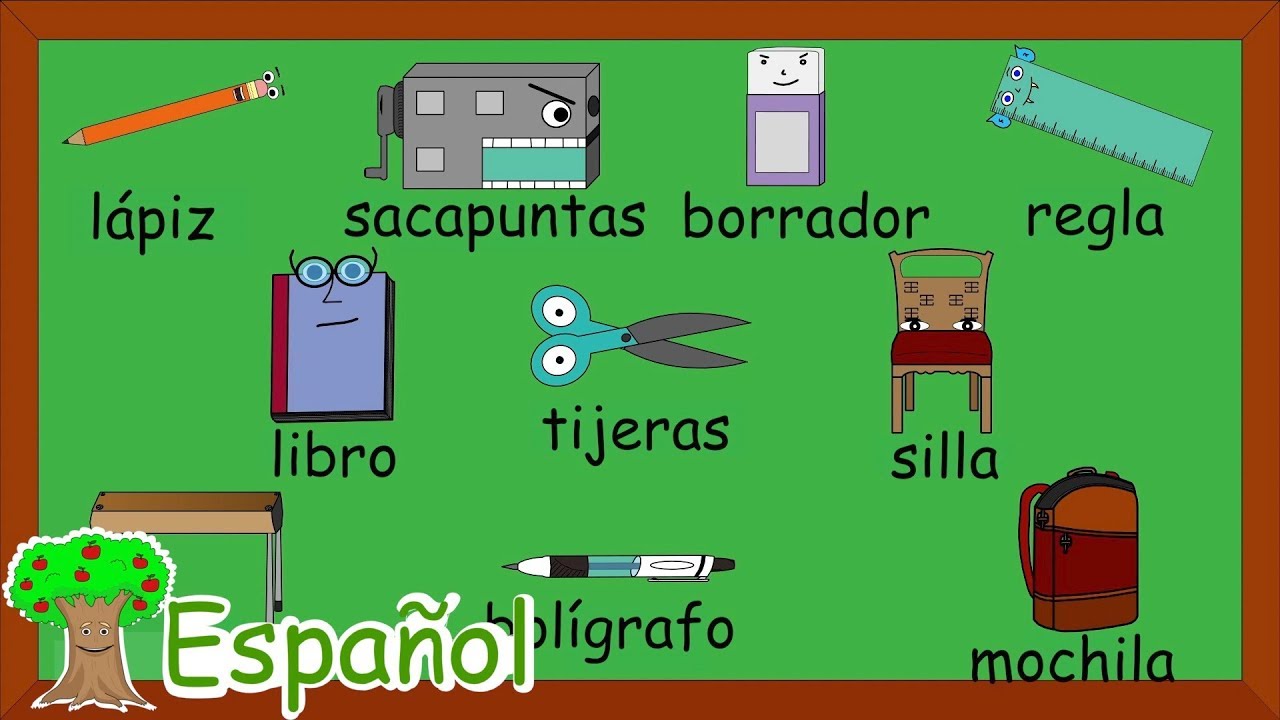 La Canci&oacute;n De Los &Uacute;tiles Escolares | M&uacute;sica Para Ni&ntilde;os
