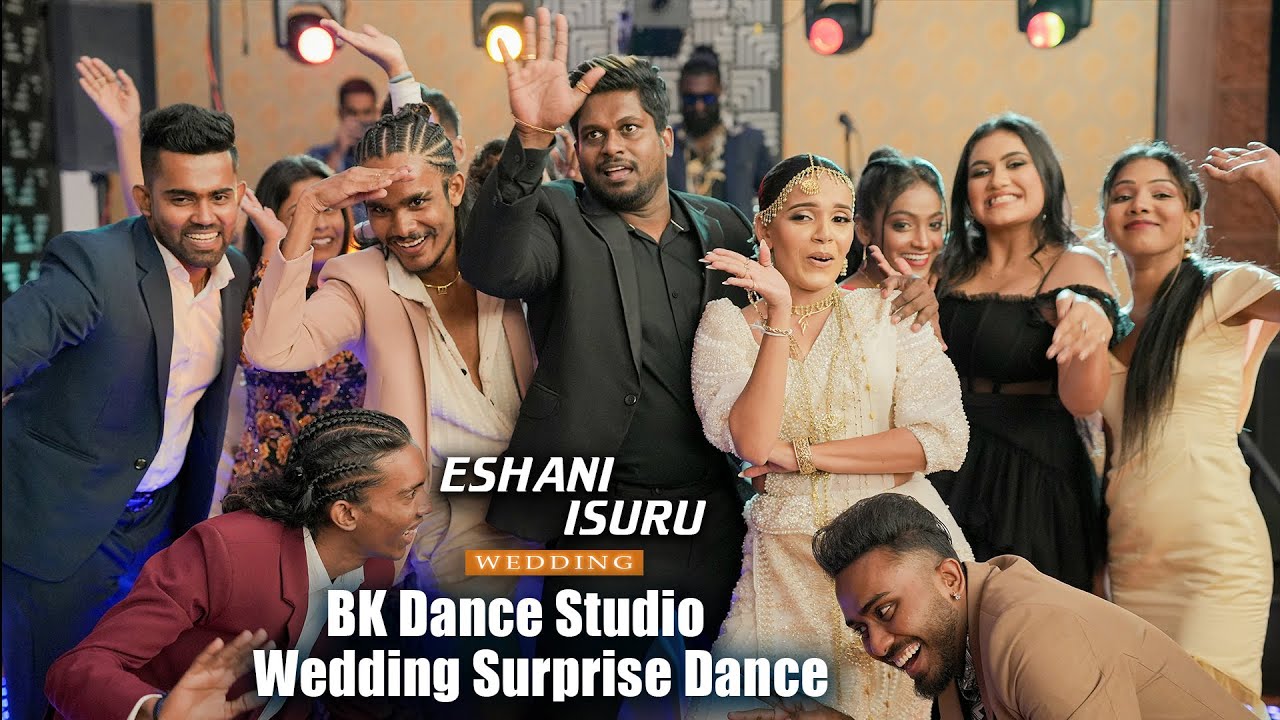 Eshani & Isuru Wedding BK Dance Studio Surprise Dance 2025 | VIRASH PRODUCTION
