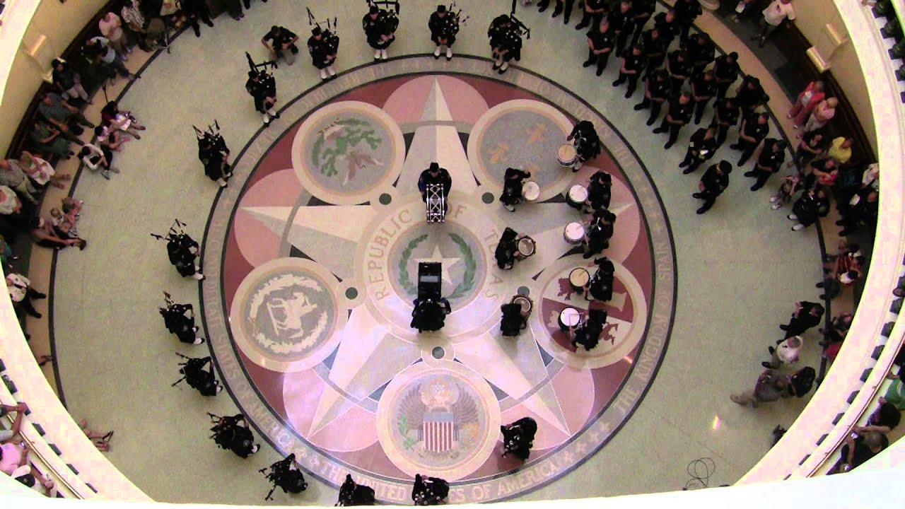 ESPADA - 9-11-11 March into Rotunda.  Bells of Dunblane (1 of 7).MTS