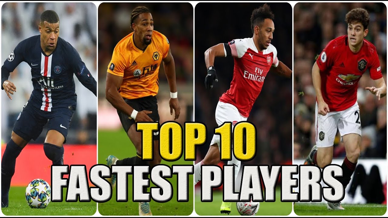 Top 10 Fastest Football Players in Football ➠2020