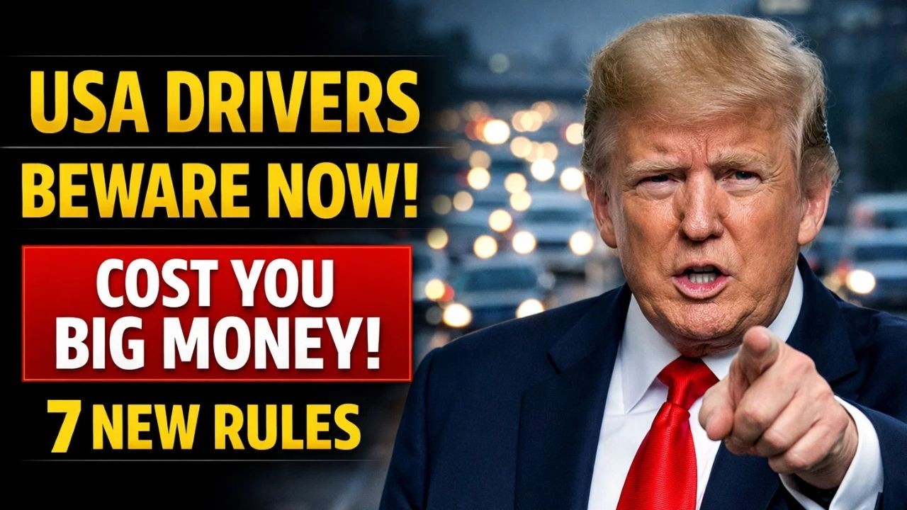 USA Driving Law Changes Feb 2026 — 7 New Rules That Could Cost Drivers Thousands!