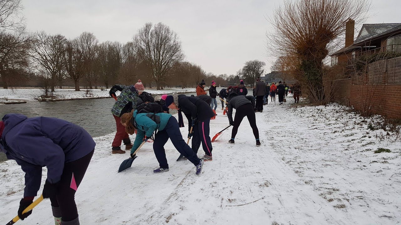 Shovel warriors save Lent Bumps 2018