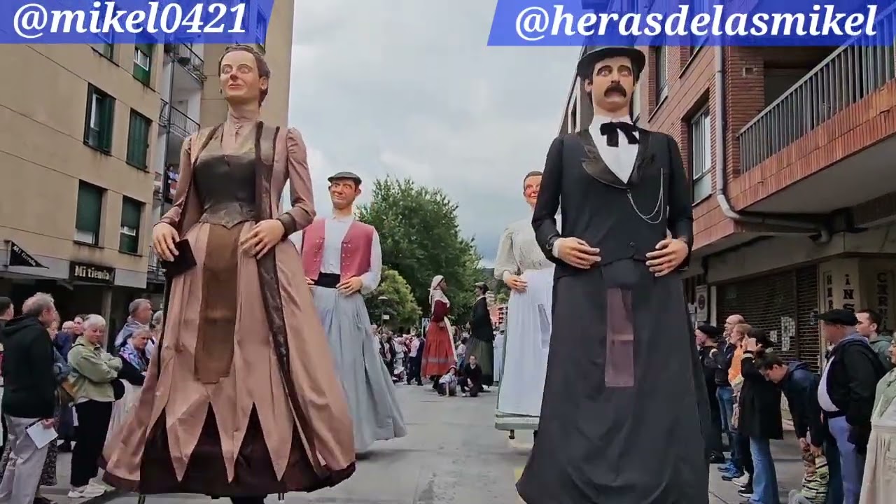 GIGANTADA DE URRETXU. FIESTAS 2025 VIDEO DE NUESTRO AMIGO@mikel0421