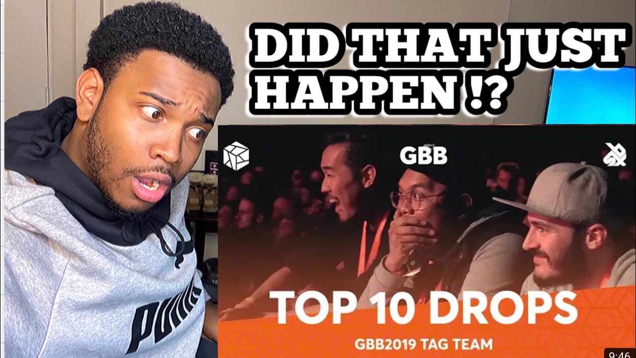 ТОП-10 ДРОПОВ 😱 Grand Beatbox Battle Tag Team 2019 | РЕАКЦИЯ!!