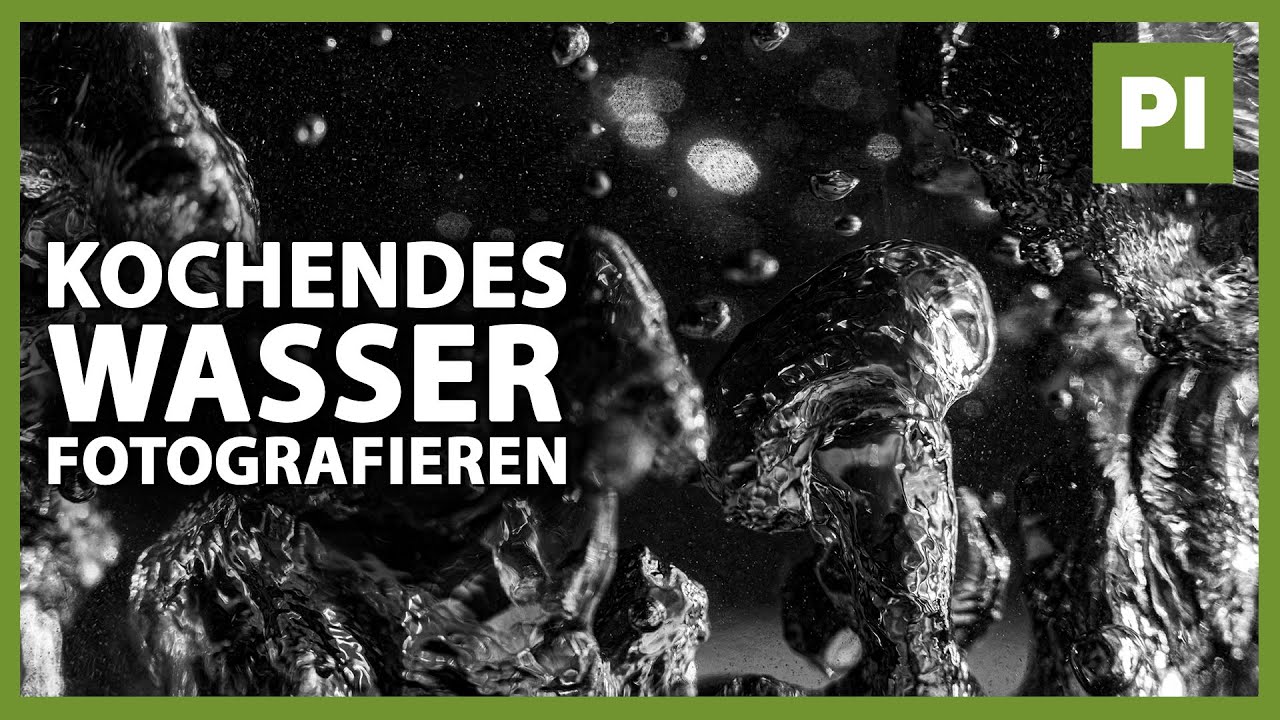 Kochendes Wasser fotografieren - Idee für Makrofotografie für Zuhause