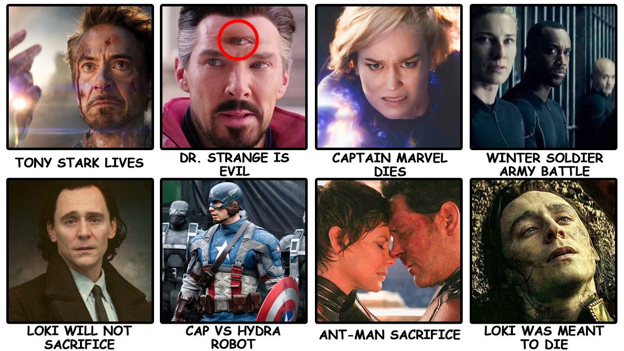 Every MCU Alternate Endings That Almost Happened Explained in 16 Minutes