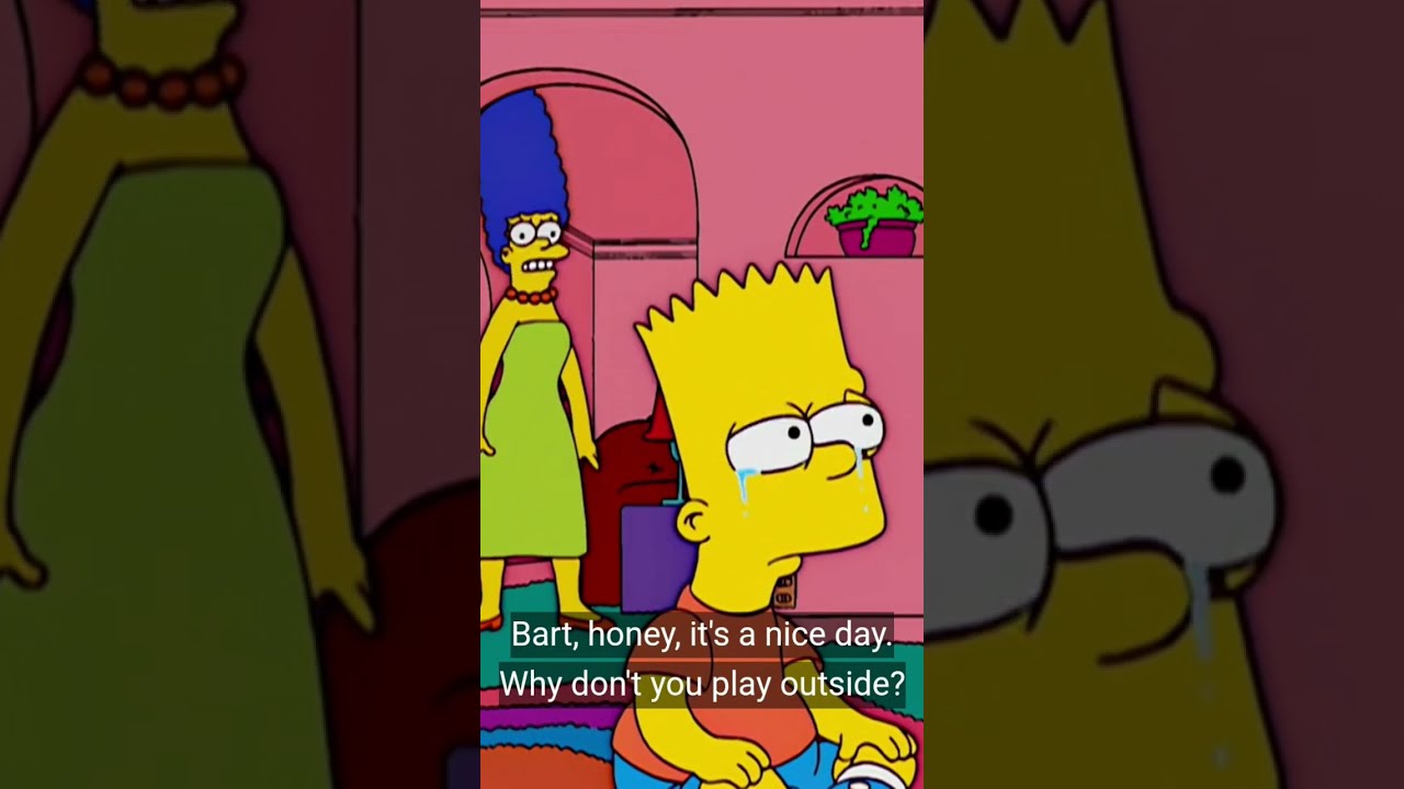 Bart Simpson crying | The Simpsons Short