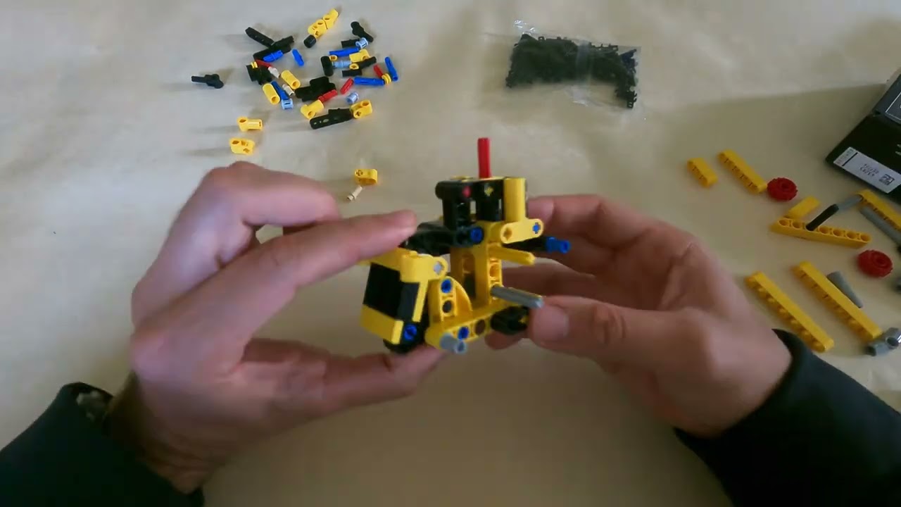 LEGO TECHNIC BULLDOZER BUILD