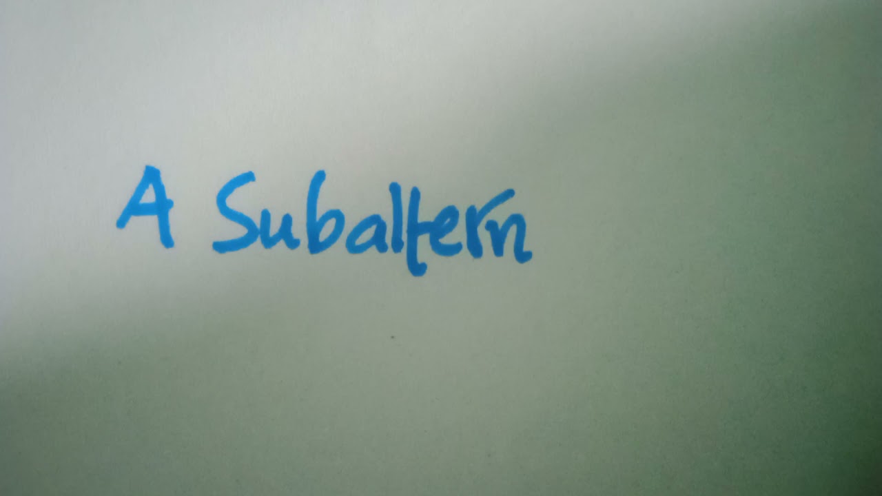 A Subaltern in Malayalam