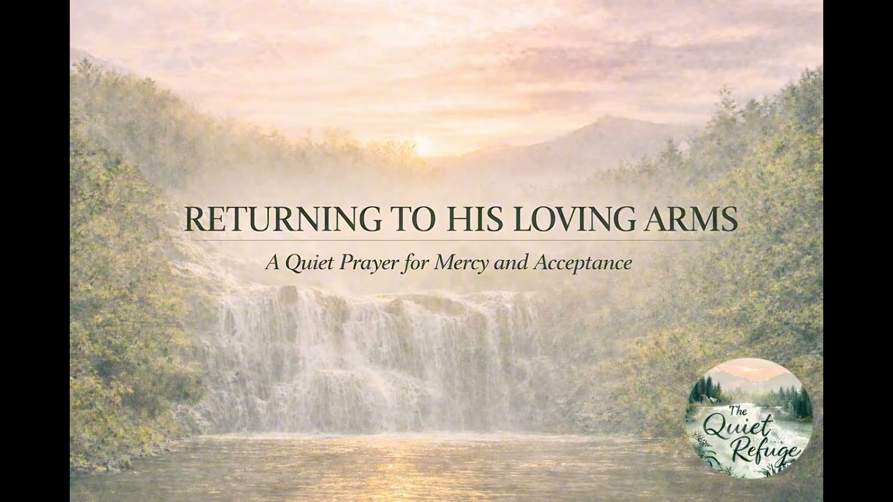 RETURNING TO HIS LOVING ARMS | A Quiet Prayer for Mercy and Acceptance