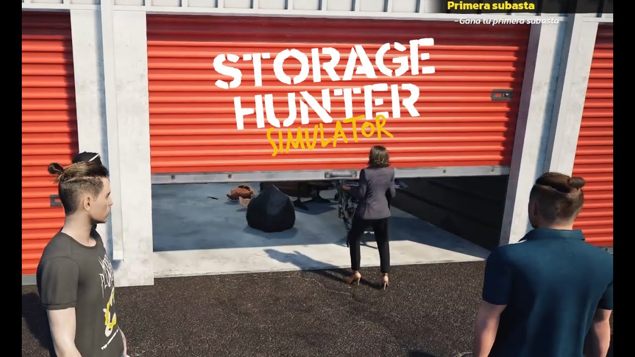 STORAGE HUNTERS SIMULATOR #1 | ¿ENCUENTRO UNA GANGA O UNA ESTAFA?