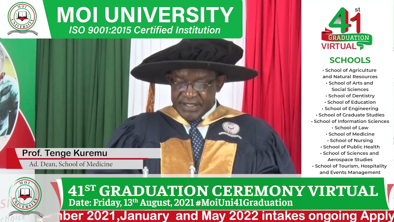 MOI UNIVERSITY - SCHOOL OF MEDICINE