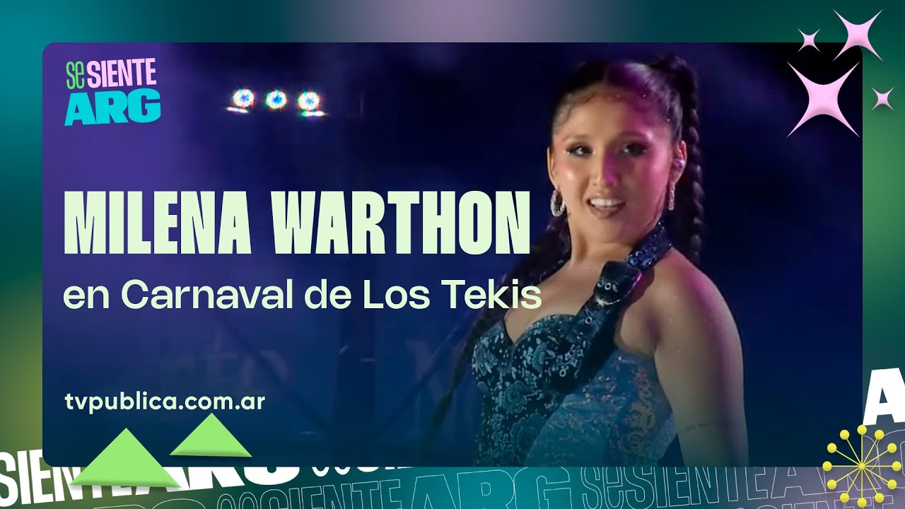 Milena Warthon en Carnaval de Los Tekis - Se Siente Argentina