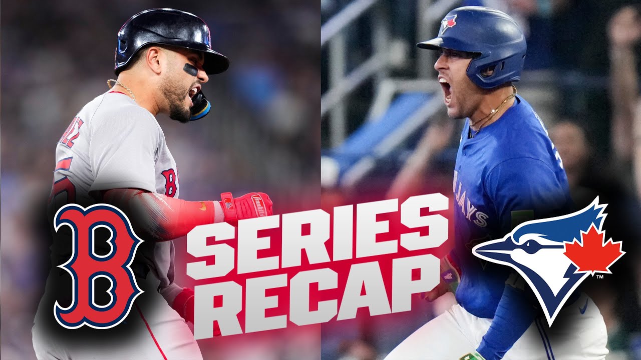 SERIES RECAP: Red Sox and Blue Jays face off with massive implications in the AL East! 😤