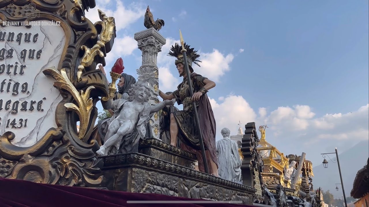 Santo Entierro, Señor Sepultado de la Escuela de Cristo y Virgen de Soledad, viernes santo 2024.
