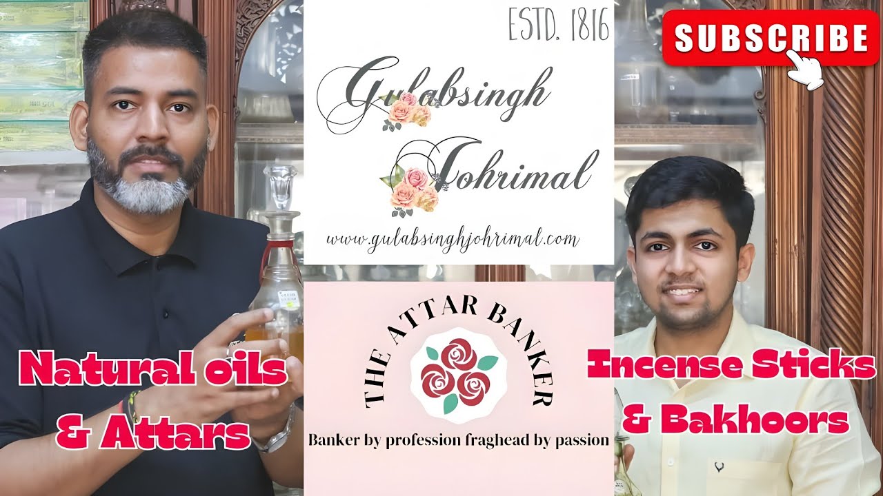 Gulab Singh Johrimal, Chandni Chowk Since 1816 - Store Visit - Natural Oils, Attars, Agarbatti etc