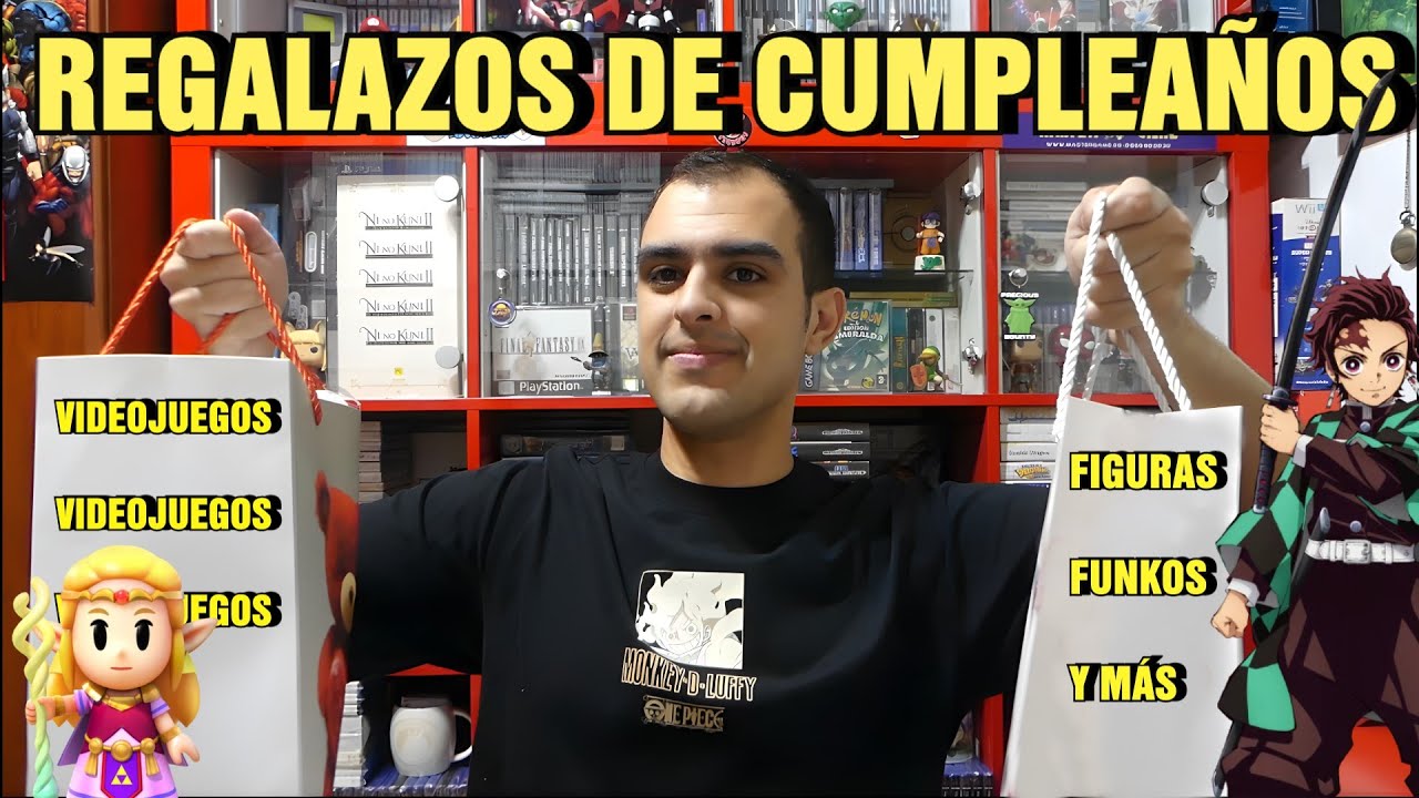 ¡INCREÍBLES REGALOS! VIDEOJUEGOS Y MUCHAS COSAS FRIKIS