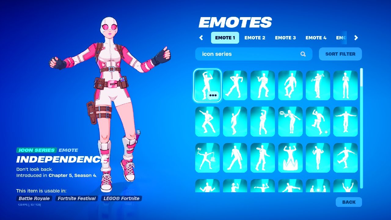 ALL *NEW* ICON SERIES EMOTES IN FORTNITE!