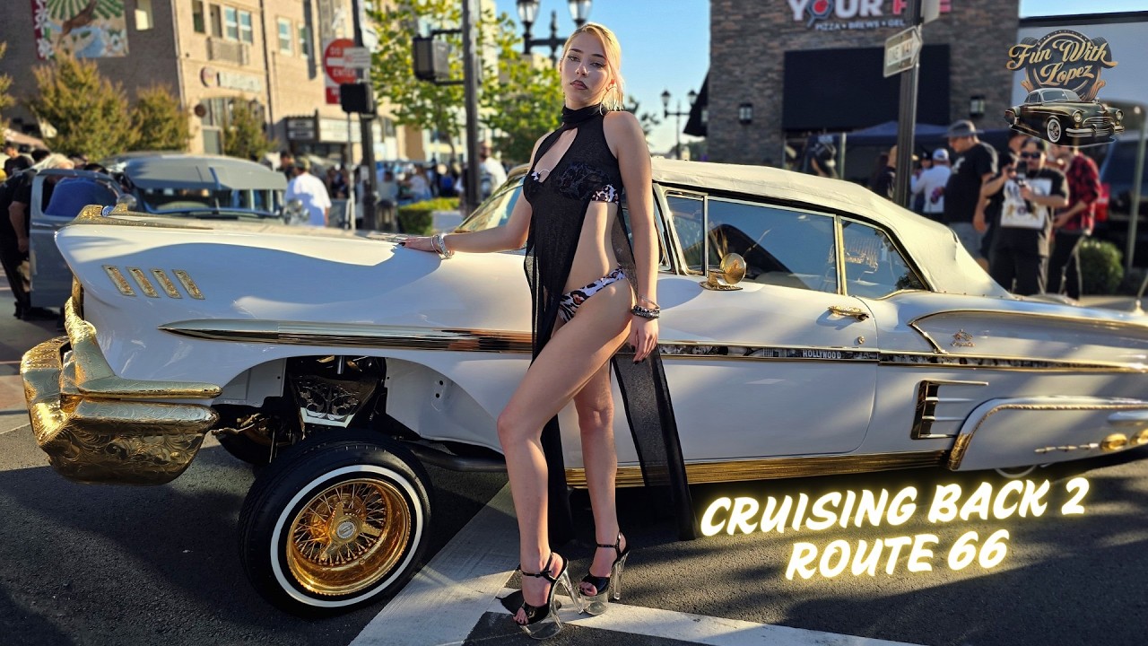 Cruising Back 2 Route 66 Car Show : Models vs Classic Cars - Who Wins?