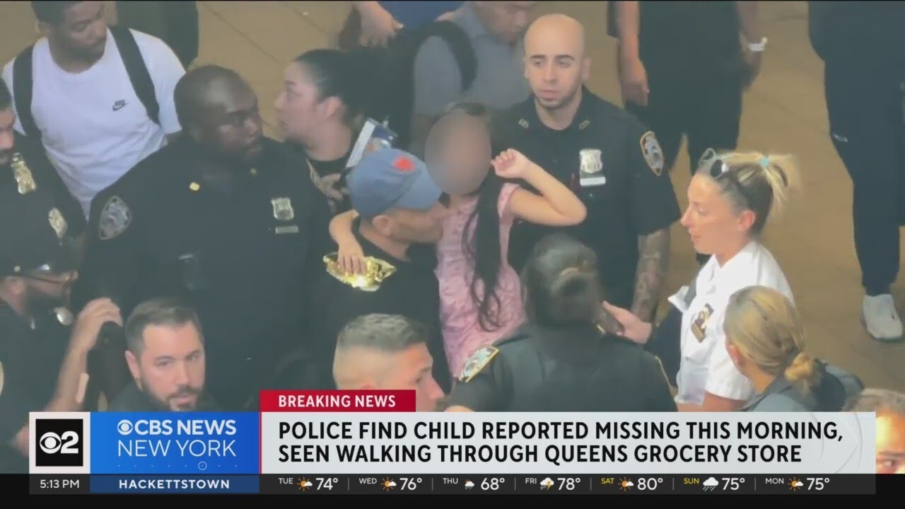 Missing 5-year-old girl found safe in Queens; man taken into custody