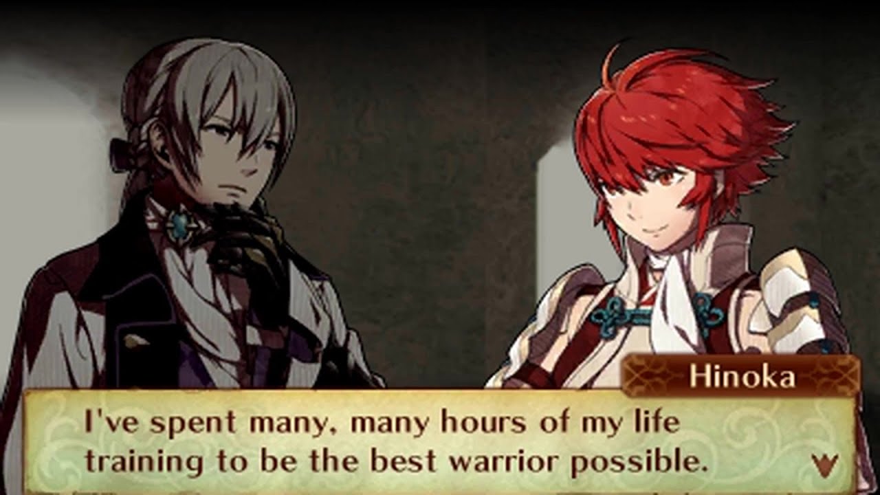 Fire Emblem Fates: Birthright - Hinoka & Jakob Support Conversations