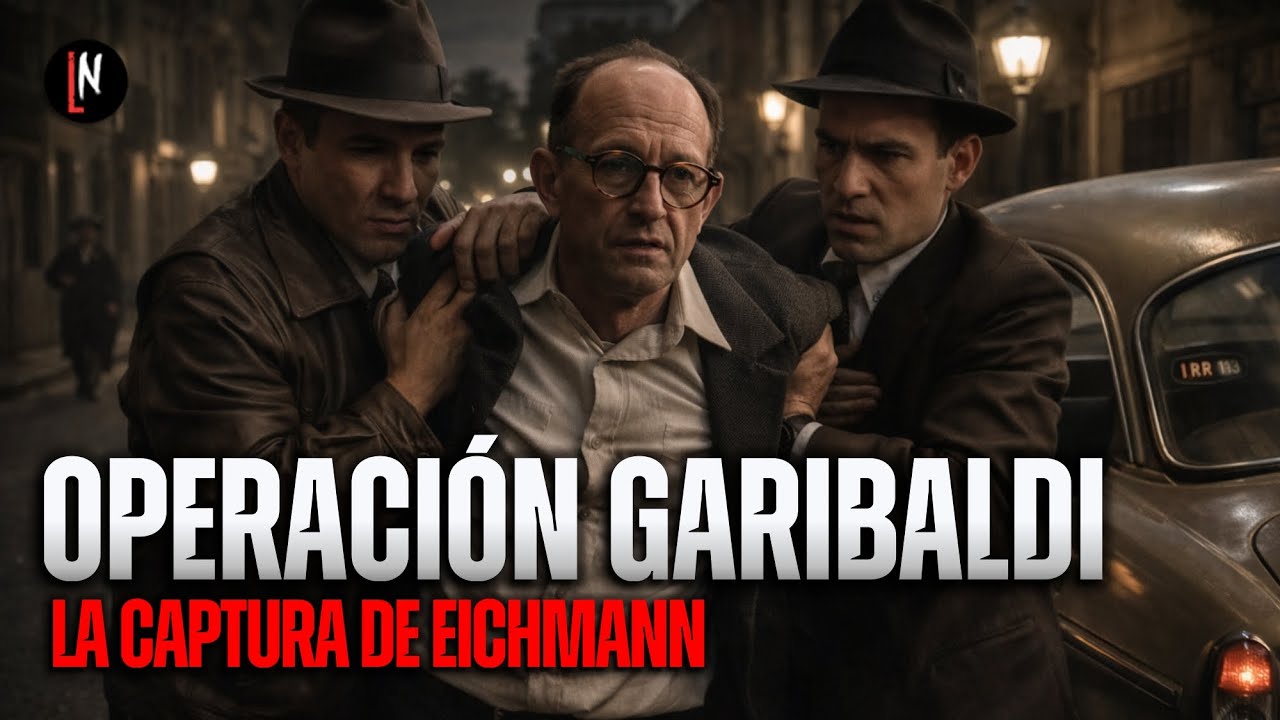 OPERACION GARIBALDI, la captura de ADOLF EICHMANN, el ide&oacute;logo del holocausto jud&iacute;o