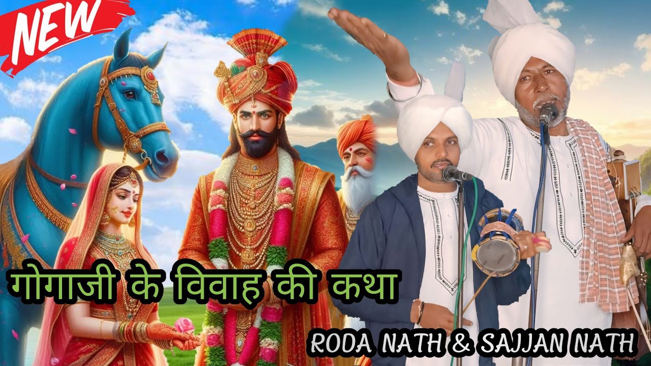 गोगा जी के विवाह की कथा|| RODA NATH AND SAJJAN NATH 9815844927.8872525257 #gogajikisawari #gogaji