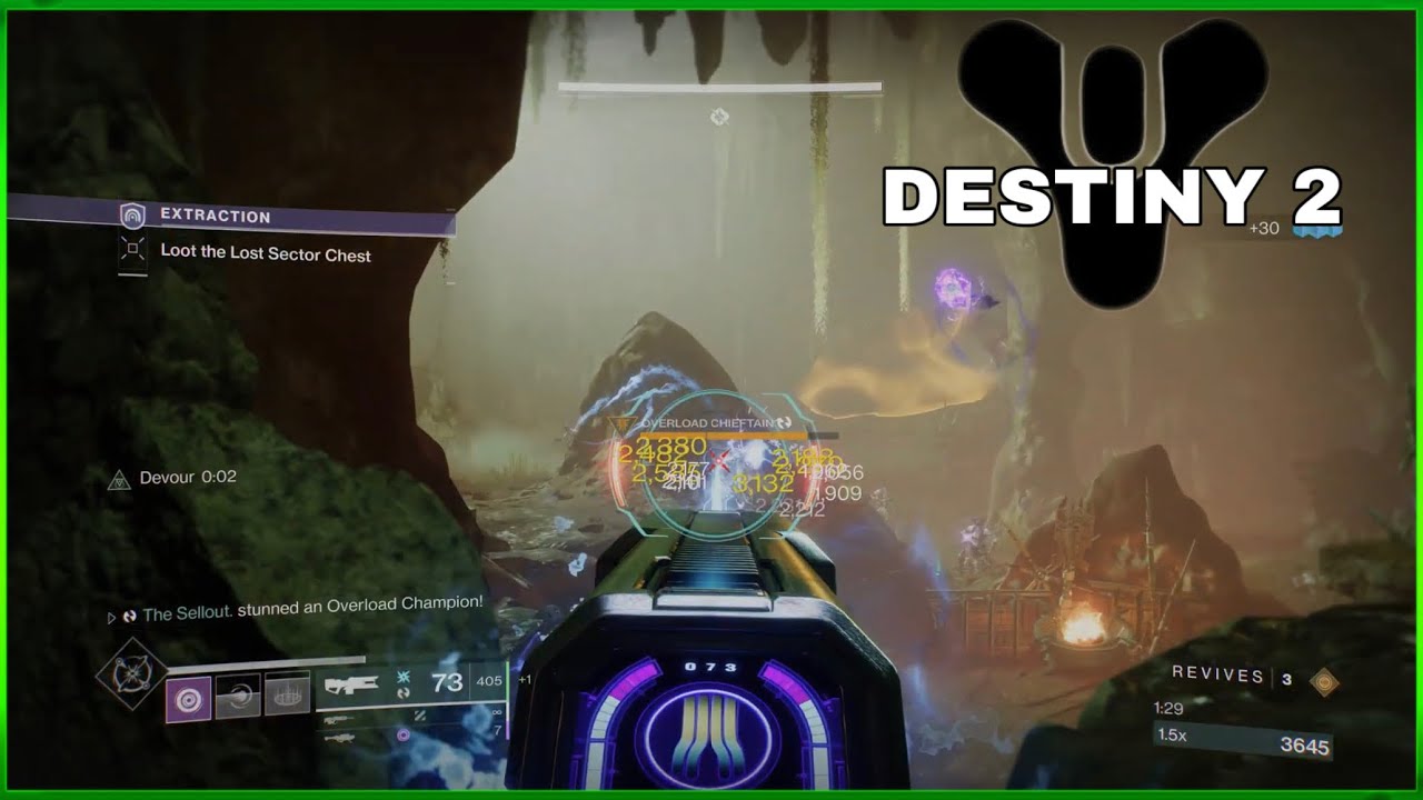 Destiny 2 Lost Sector: Extraction Lost Sector | Legend | Savath&uacute;n's Throne World