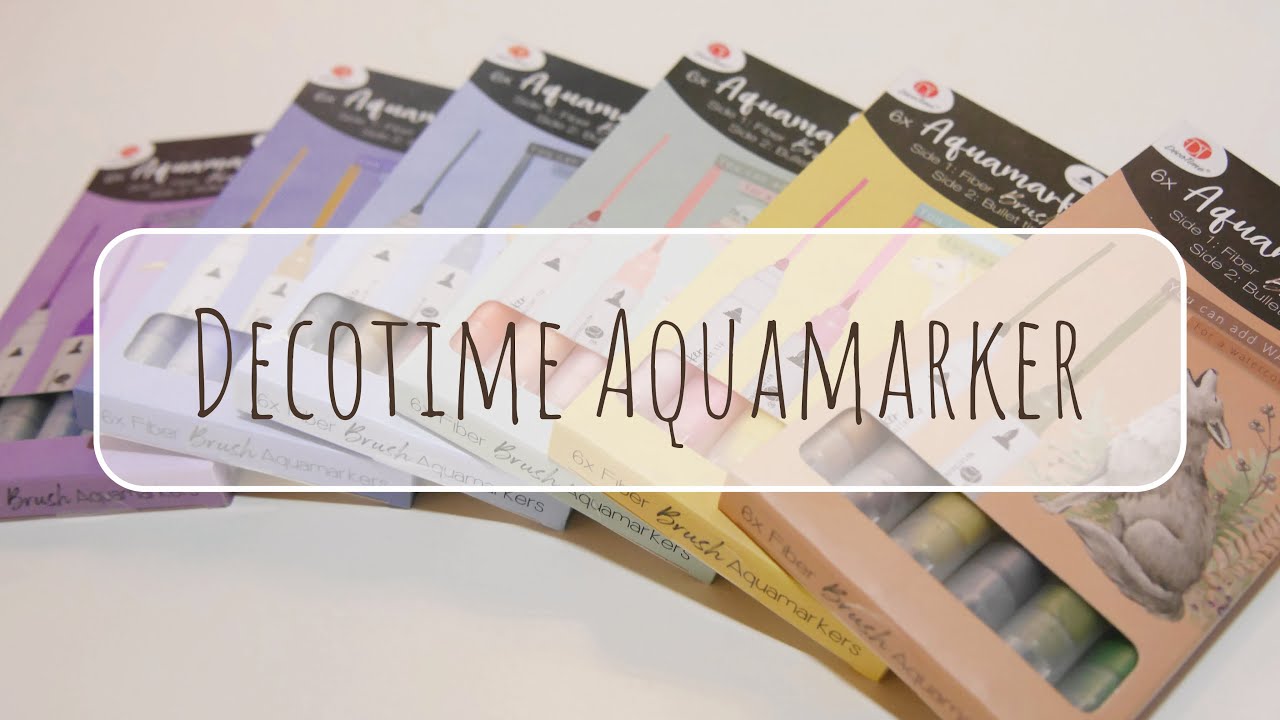 REVIEW | Neue Lieblinge zum colorieren? | Action Brush Aquamarker Produkttest und Bewertung