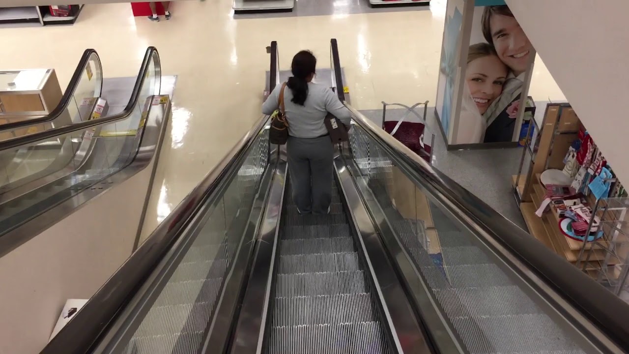 Montgomery escalators at sears south coast plaza.