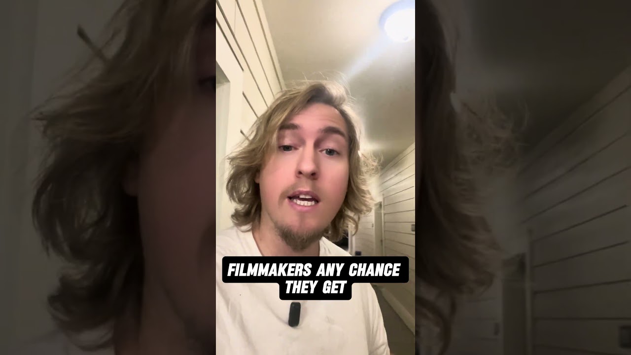Filmmakers Any Chance They Get | #filmdirector #comedy