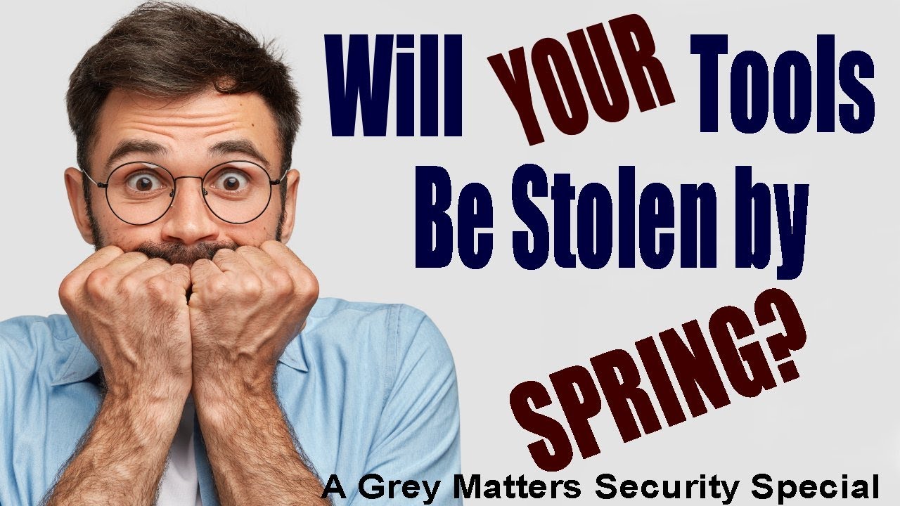 A Grey Matters Guide to Shed Security - How to secure your property