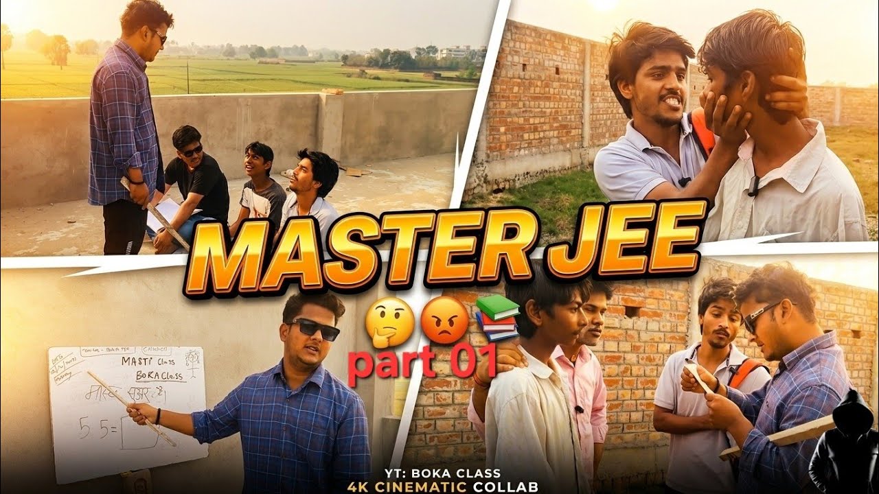 MASTER JEE | Part 01 | Desi viral comedy video | Present by Rahul 🫡🤣...#youtube #viral #comedy #1m 