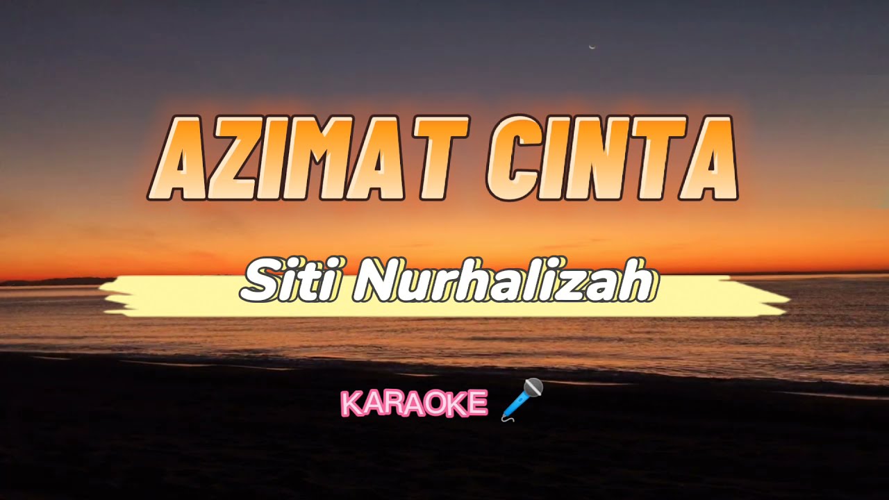 Azimat Cinta - Siti Nurhaliza (Karaoke)🎤