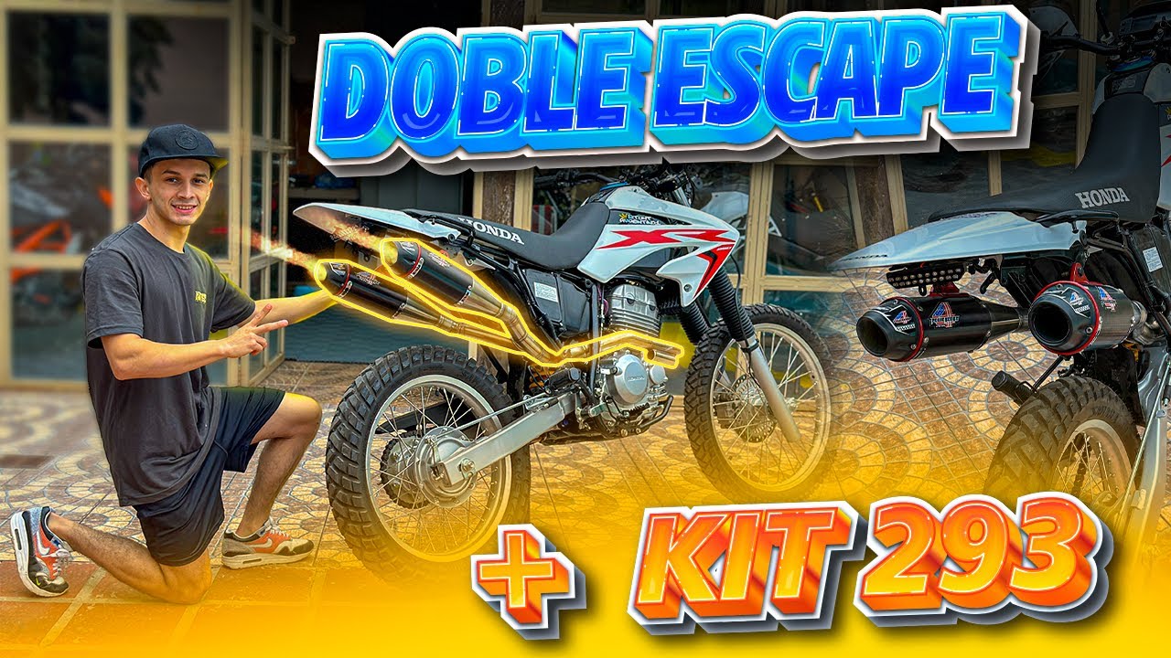 HONDA TORNADO 293cc Con DOBLE ESCAPE!