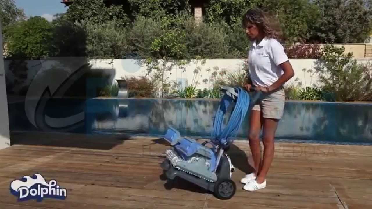 Robot Limpiador de Piscina Dolphin Supreme M4