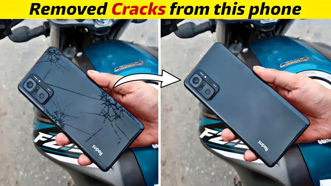 Back glass replacement of Redmi note 10 pro | Sameer Khan