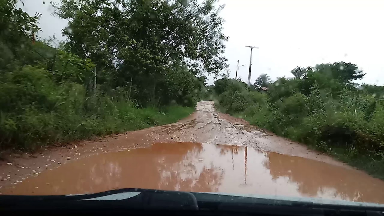 Estrada de Terra 🚙 em dias de Chuva ☔