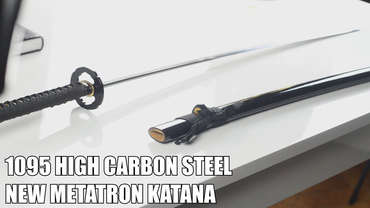 1095 High Carbon Steel Clay Tempered Folded Katana