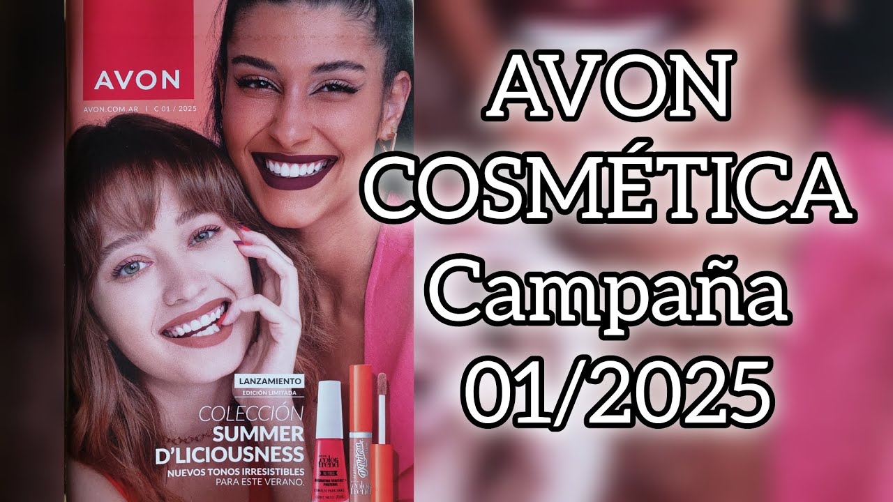AVON CAMPAÑA 01/2025 COSMÉTICA ARGENTINA 🇦🇷