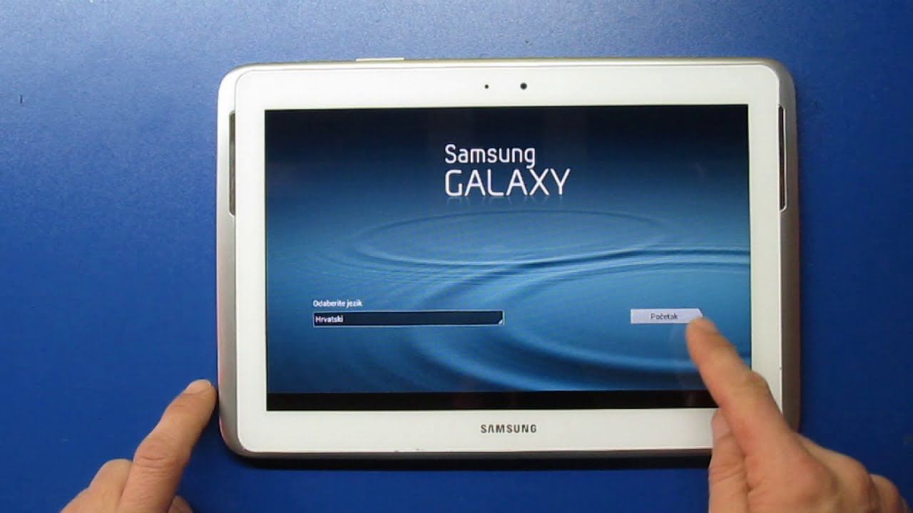 SAMSUNG GALAXY NOTE 10'1 GT N8010 Hard reset