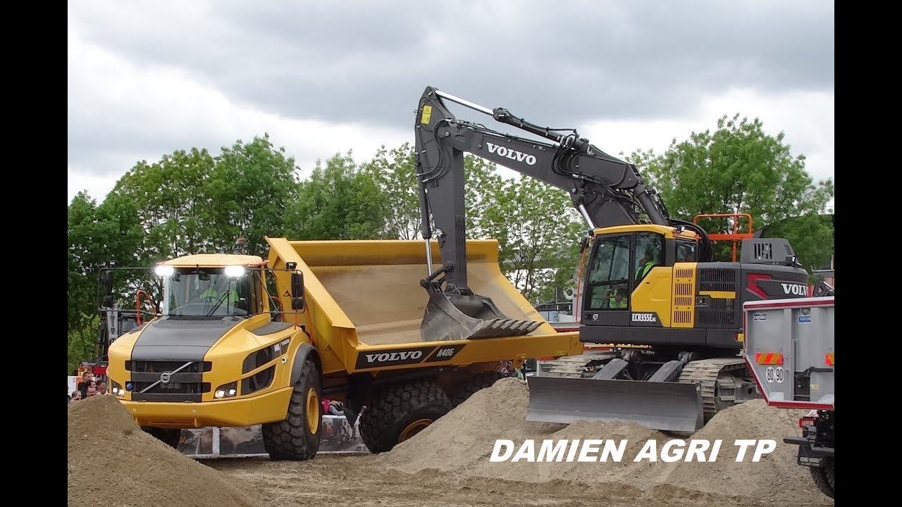 INTERMAT 2018 / Démo Volvo show